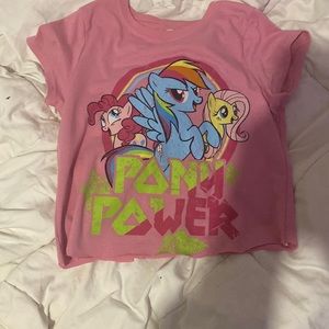 My Little Pony shirt.